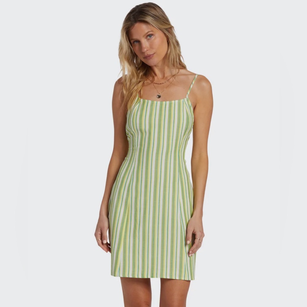 Green Billabong Dress - Small